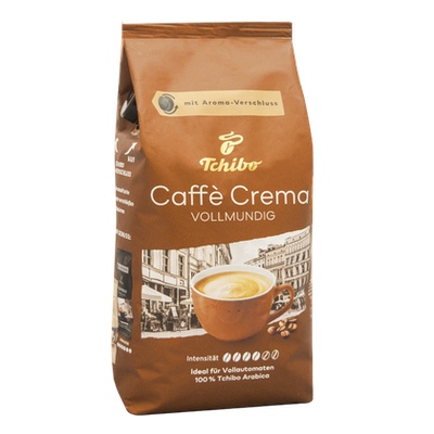 Tchibo Caffe Crema Vollmundig zrnková káva 1kg